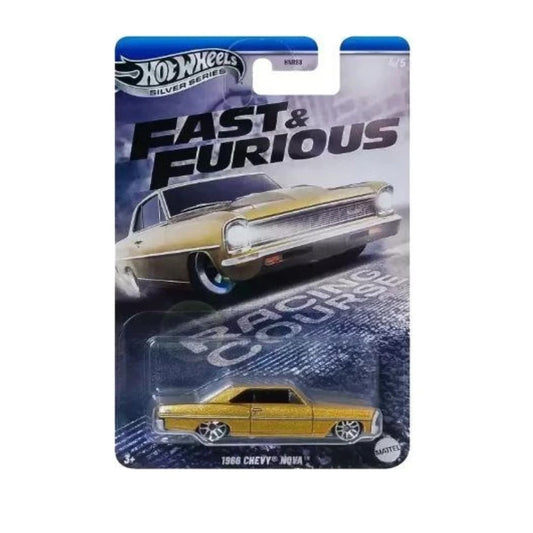 Hot Wheels Silver Series Fast & Furious 1966 Chevy Nova HNR88 JBY42