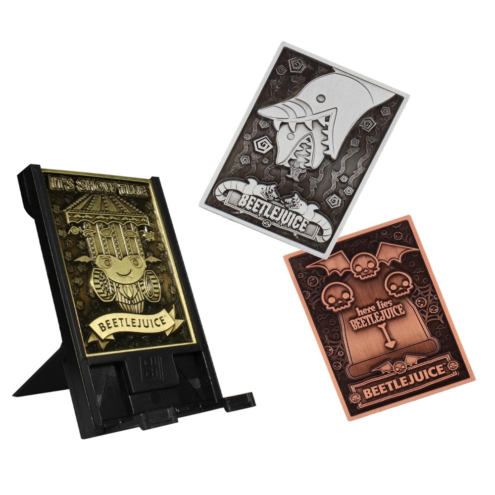 Digiplate Starter Pack Beetlejuice 3 Metal Kart Ve Telefon Standı