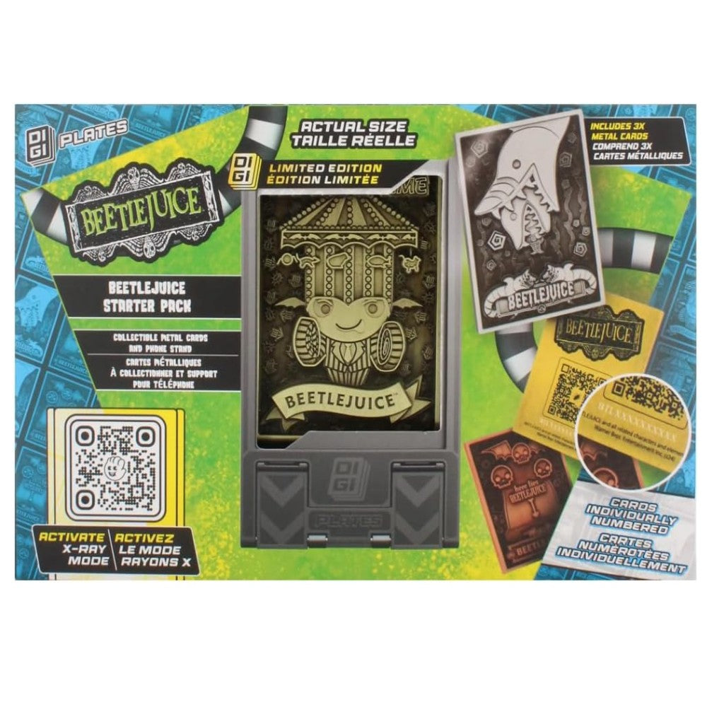 Digiplate Starter Pack Beetlejuice 3 Metal Kart Ve Telefon Standı