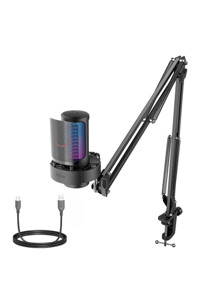 A8T- Fifine Ampligame USB Yayıncı Bilgisayar Mikrofonu