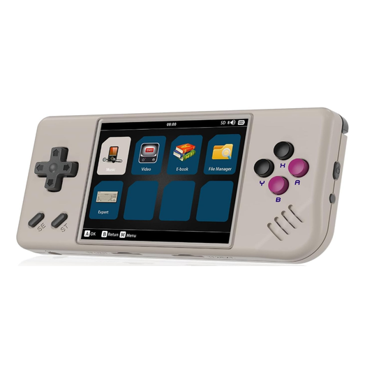 Anbernic RG28XX Retro Oyun Konsolu – Gameboy Pocket Tasarım