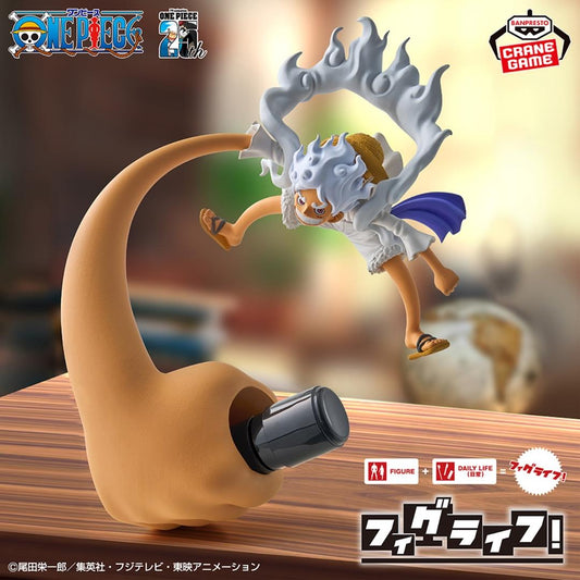 Banpresto Fl One Piece - Monkey. D. Luffy Gear 5 Statue 12cm