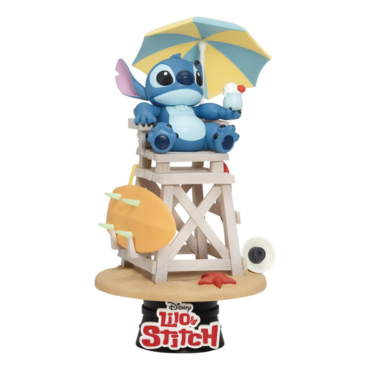 Beast Kingdom Disney D-Stage Pvc Diorama Stitch Summer Vibe 16 Cm