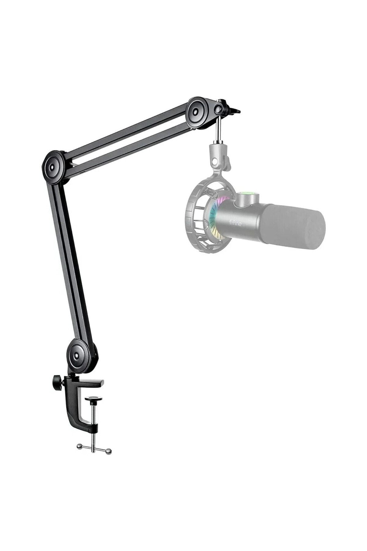 Fifine BM63 Metal Mikrofon Standı - 2 kg Taşıma, Esnek Ayar