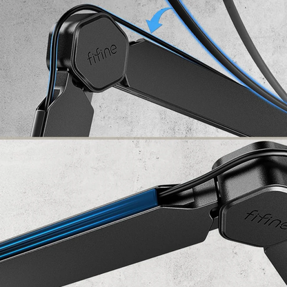 Fifine BM66 Metal Mikrofon Standı – Gizli Kablo Yönetimli, 2 kg Taşıma Kapasiteli