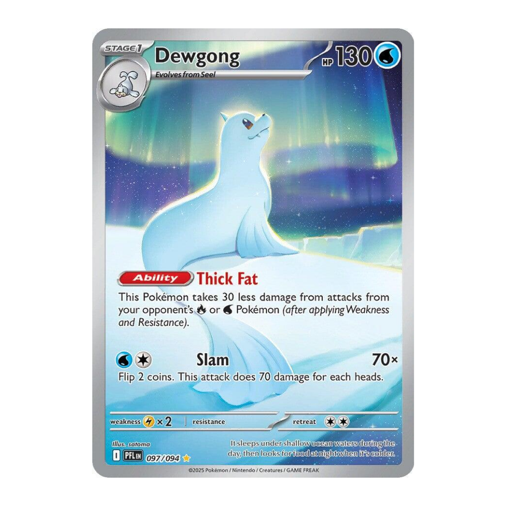 POKEMON TCG Dewgong #97