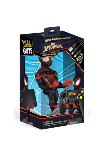 EXG Pro Cable Guys -Marvel Miles Morales Phone And Controller Holder