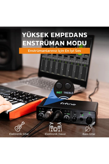 Fifine Ampli 3 - 2 KANALLI SES KARTI