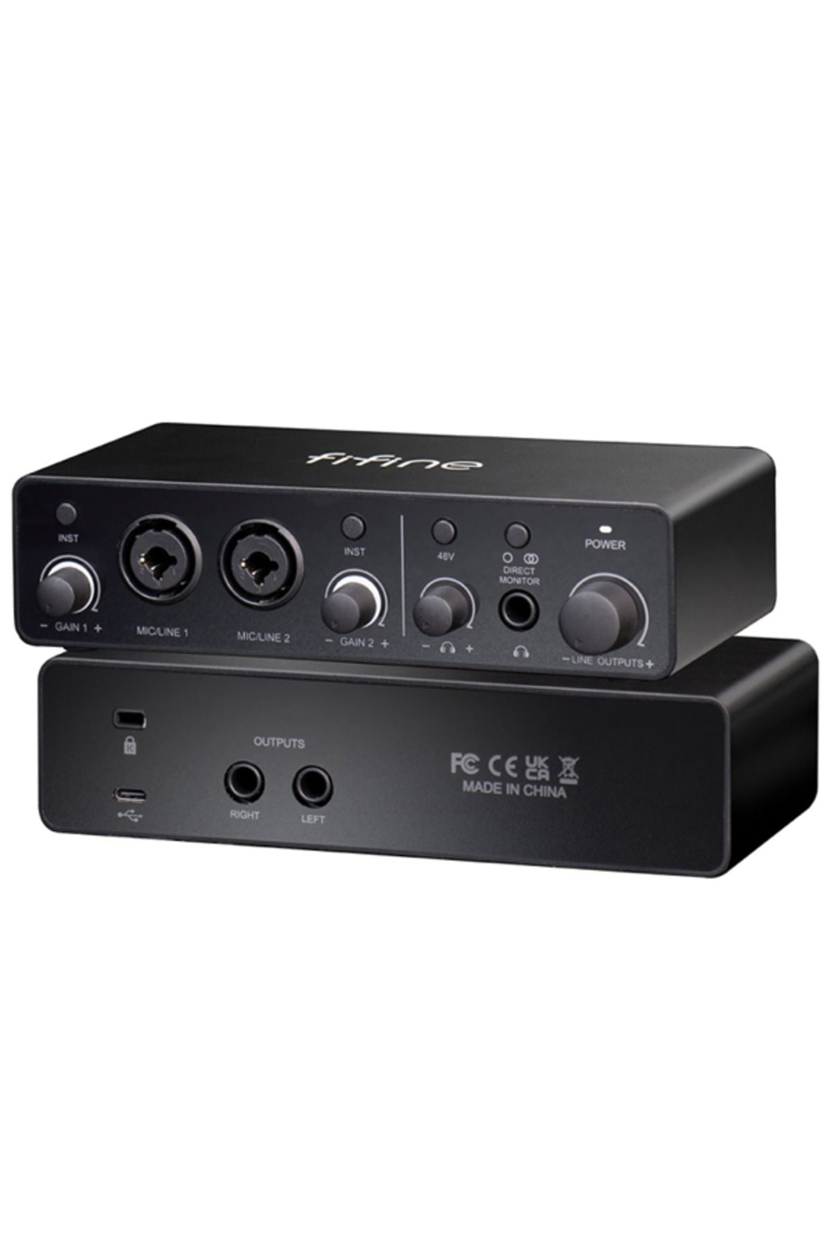 Fifine Ampli 3 - 2 KANALLI SES KARTI