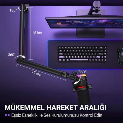 Fifine BM88 Pro Mikrofon Standı Sehpası Ayaklığı