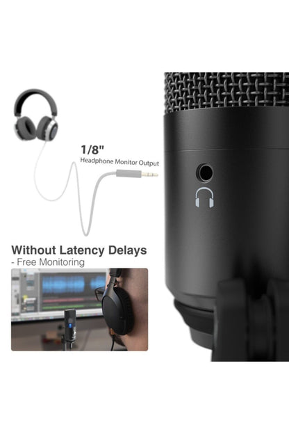 Fifine K670B USB Kondenser Mikrofon