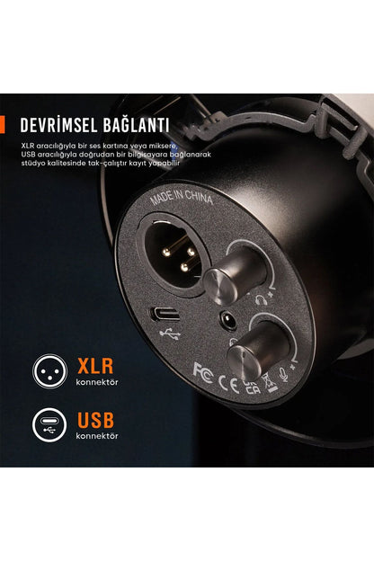 K688 - FIFINE XLR/USB DINAMIK MIKROFON