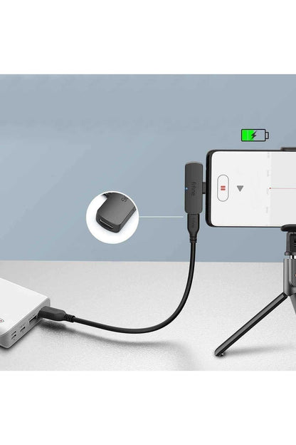 M6 - FIFINE TYPE C KABLOSUZ YAKA MIKROFONU