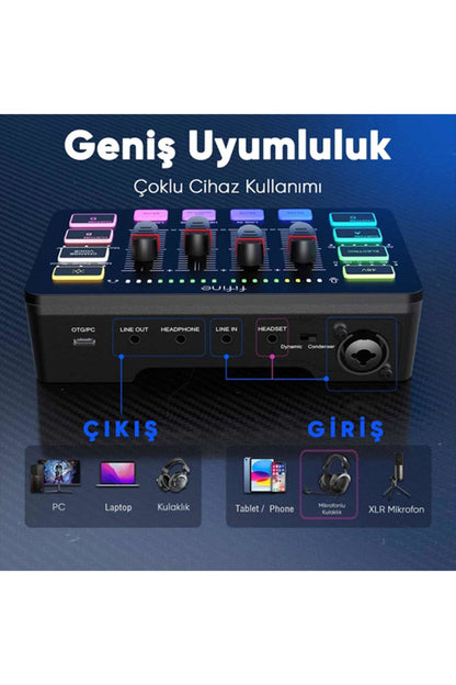 SC3 - CANLI YAYIN SES MİKSERİ