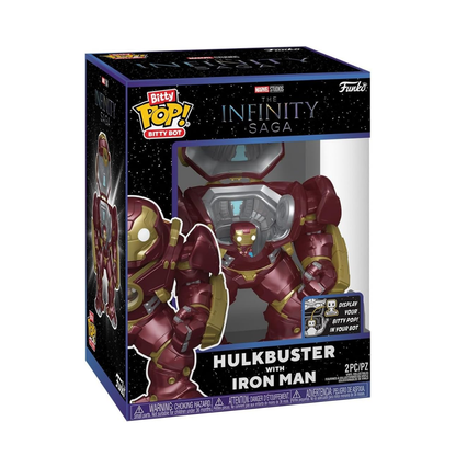 Funko Bitty Pop Bots Marvel Hulkbuster with Iron Man