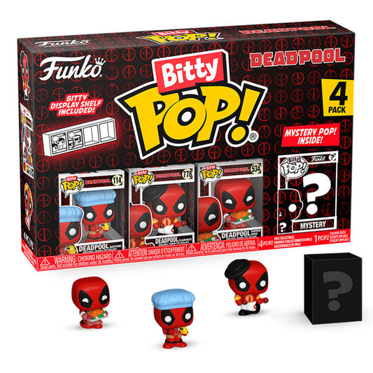 Funko Bitty POP Marvel: Deadpool - Bathtime 4'lü paket