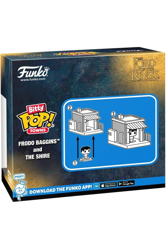 Funko Bitty Pop Towns The Lord Of The Rings - Frodo Baggins And The Shire