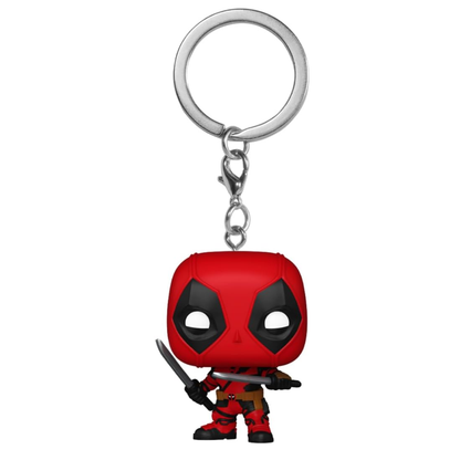 Funko Pocket Pop Marvel Deadpool & Wolverine - Deadpool Bobble Head Anahtarlık