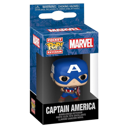 Funko Pocket Pop Marvel New Classics - Captain America Anahtarlık
