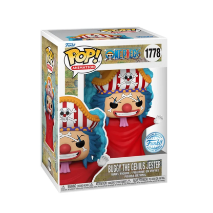 Funko Pop Animation: One Piece - Buggy (post Time-Sat)