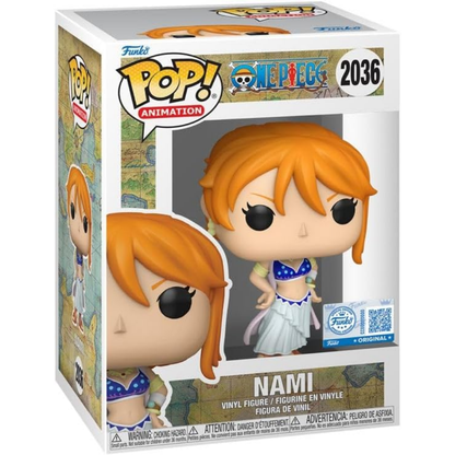 Funko Pop Animation One Piece Nami (alabasta) Special Edition No:2036