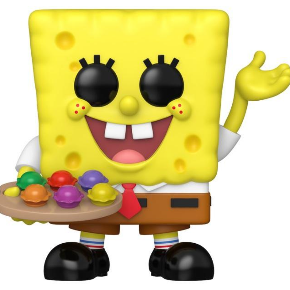 Funko Pop! Animation: Spongebob Squarepants S5 - Spongebob w/Patties (GW) (Exc)