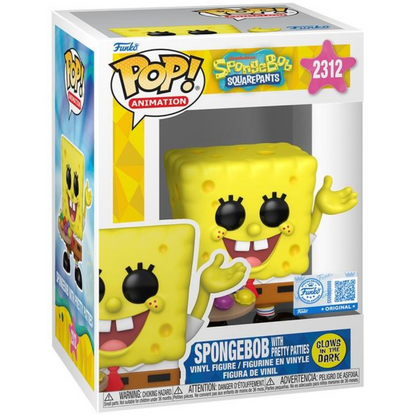 Funko Pop! Animation: Spongebob Squarepants S5 - Spongebob w/Patties (GW) (Exc)