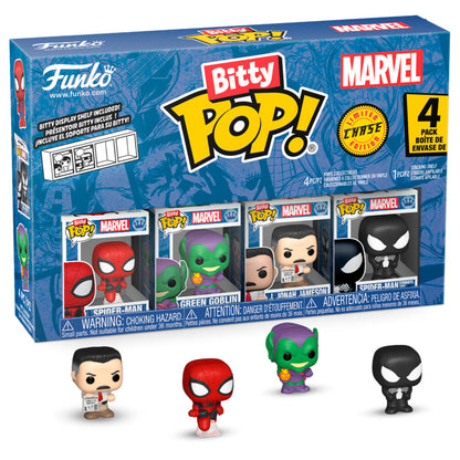 Funko Bitty POP: Marvel - Spider-Man 4'lü Paket