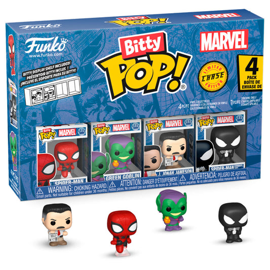 Funko Bitty POP: Marvel - Spider-Man 4'lü Paket
