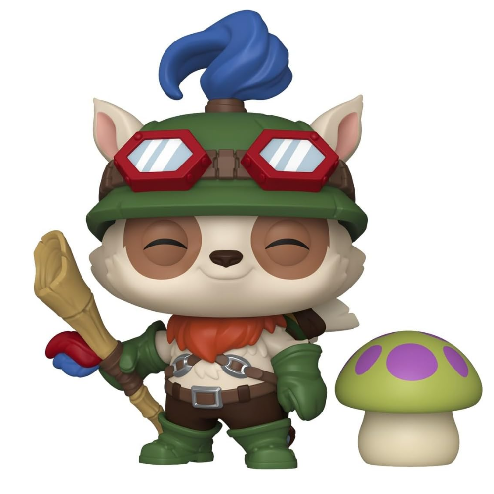 Funko Pop! & Buddy: LoL - Teemo with Shroom - League of Legends