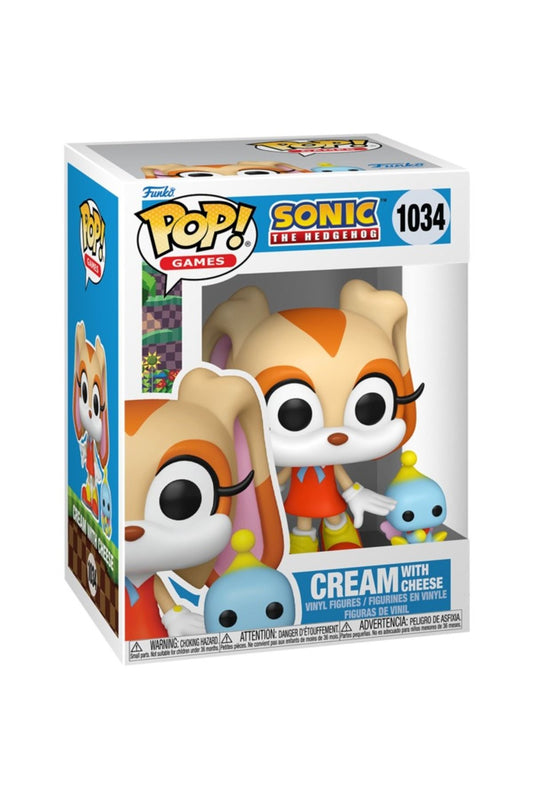 Funko POP & Buddy: Sonic The Hedgehog - Cream w/Cheese