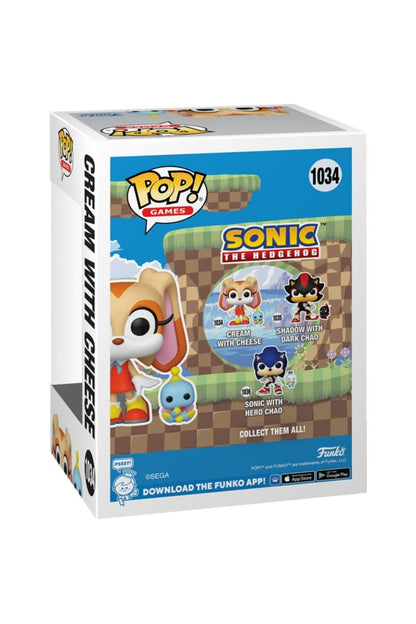 Funko POP & Buddy: Sonic The Hedgehog - Cream w/Cheese