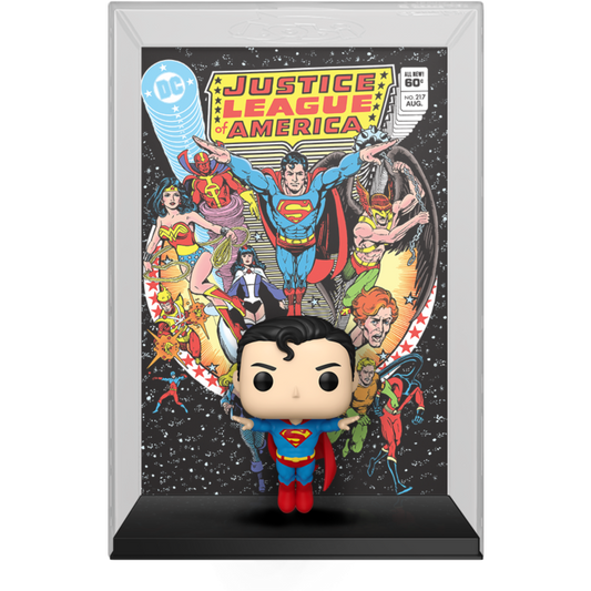 Funko Pop Comic Cover Dc Justice League Of America - Superman Special Edition No:19