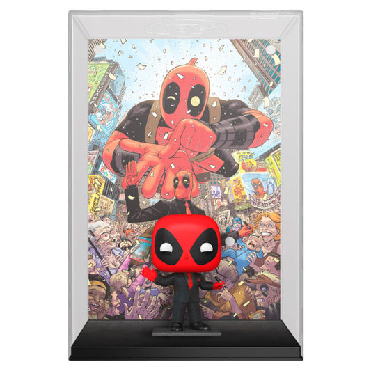 Funko POP Comic Cover: Marvel - Deadpool in Black Suit