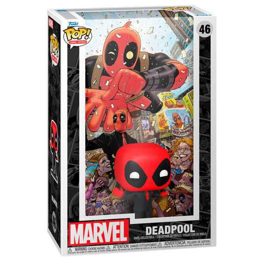 Funko POP Comic Cover: Marvel - Deadpool in Black Suit