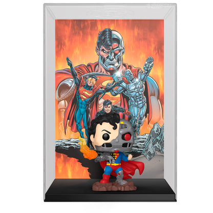 Funko Pop Comic Covers Dc - Cyborg Superman No:21