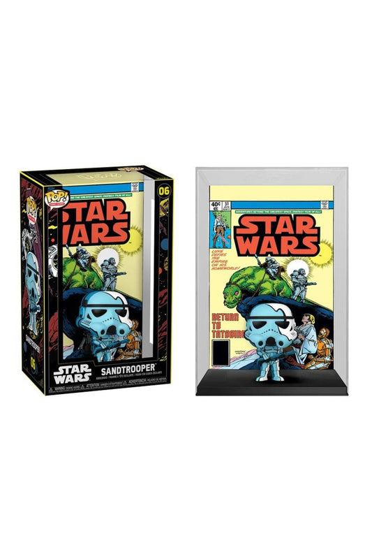 Funko Pop Comic Covers Star Wars Comic Book - Sandtrooper 1977 No:06 Bobble-Head