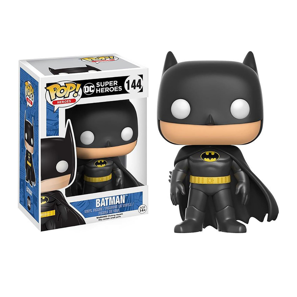 Funko Pop Dc Comics Heroes Figure Classic Batman(flowing Cape) No:144