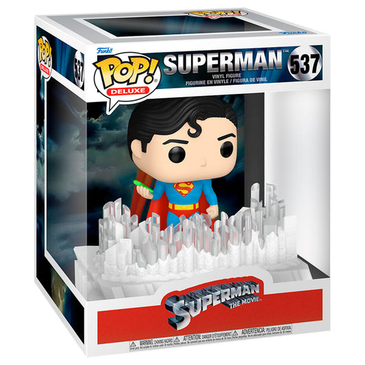 Funko POP DC Deluxe: Superman with Crystal (1978)