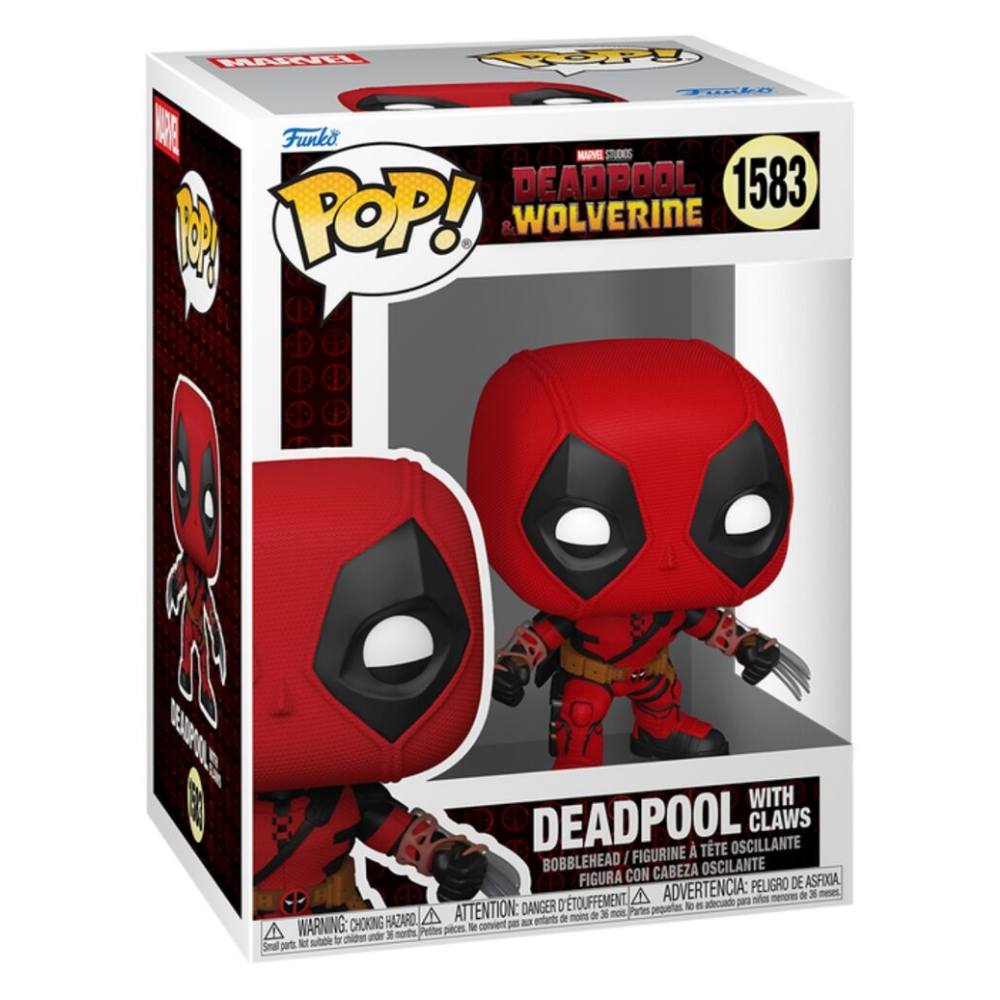 Funko Pop Deadpool X Wolverine Deadpool with Claws