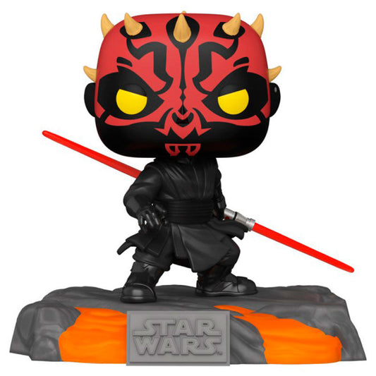 Funko Pop Deluxe Disney Star Wars - Red Saber Series Volume 1 Darth Maul Glows İn The Dark