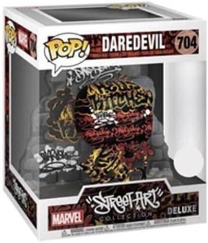 Funko Pop Deluxe Marvel - Daredevil Street Art Collection Special Edition No:704 Bobble-Head
