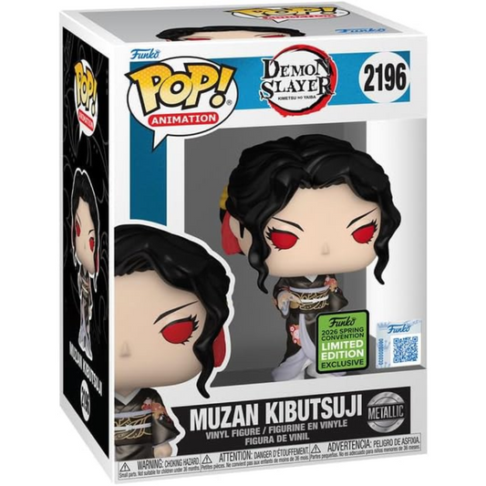 Funko Pop Demon Slayer Muzan Kibutsuji (Metallic) 2196