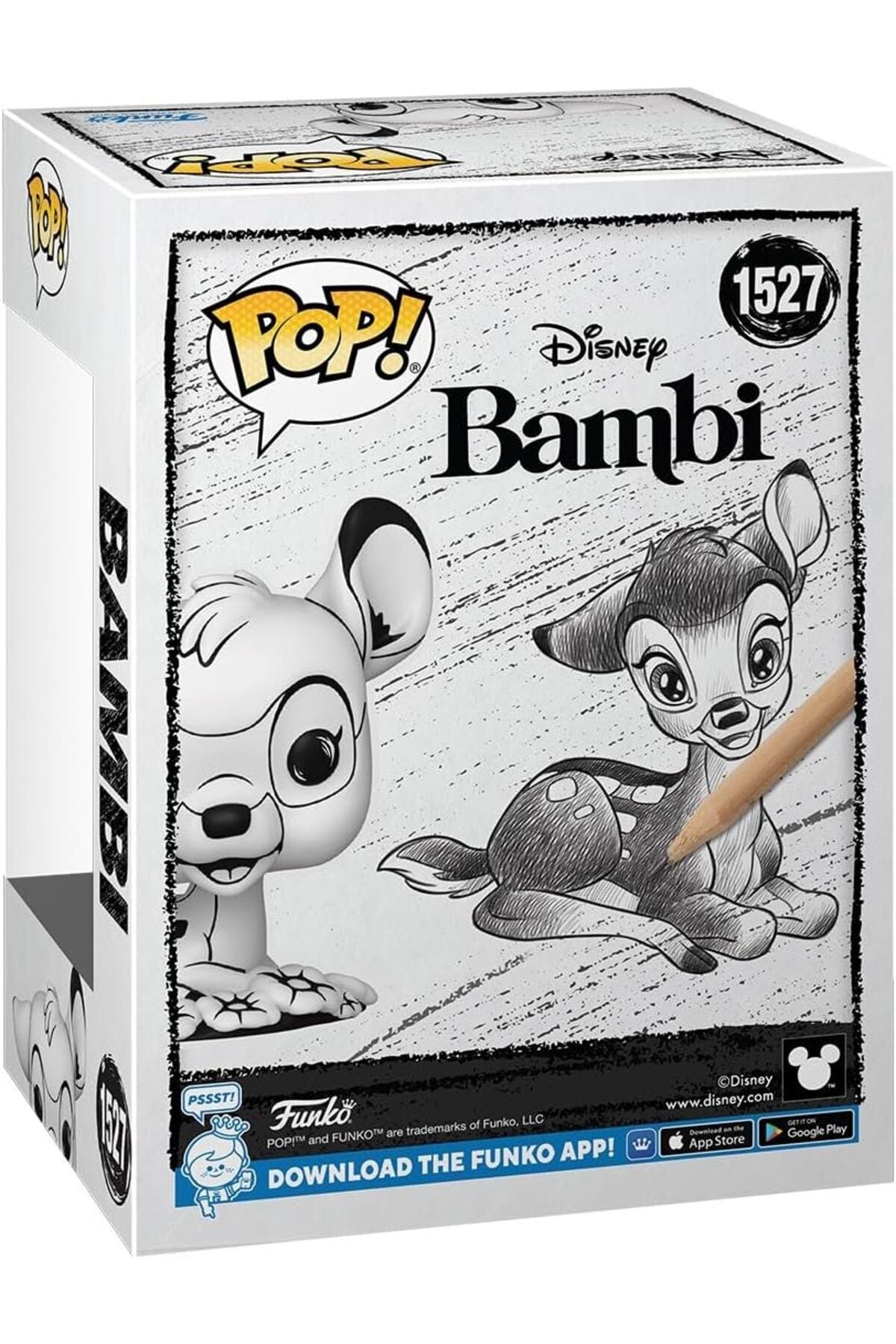 Funko Pop Disney Bambi - Bambi Sketched No:1527