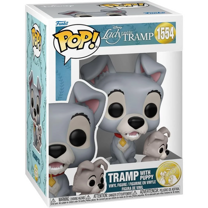 Funko Pop! Disney: Lady and the Tramp - Tramp with Puppy