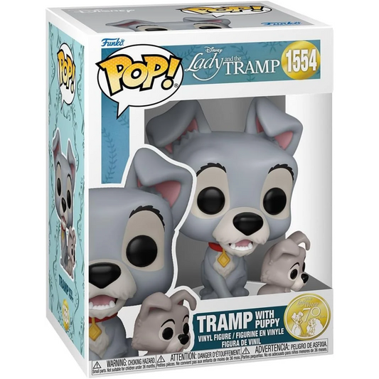 Funko Pop! Disney: Lady and the Tramp - Tramp with Puppy