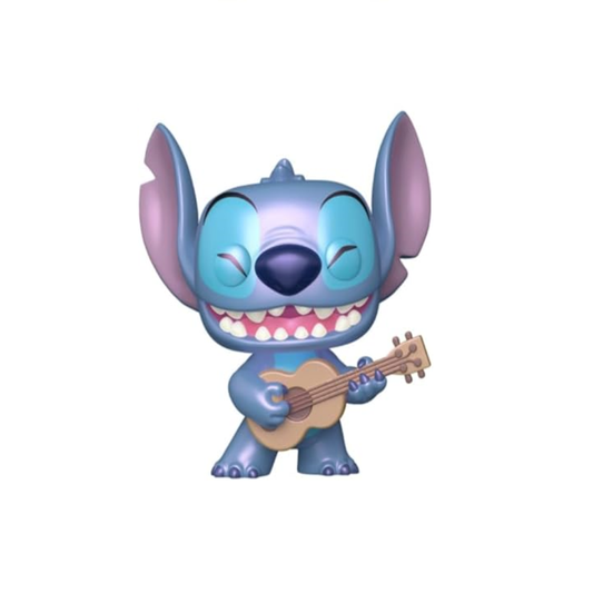 Funko Pop Disney: Lilo and Stitch – Stitch with Ukulele PRL Special Edition No:1044