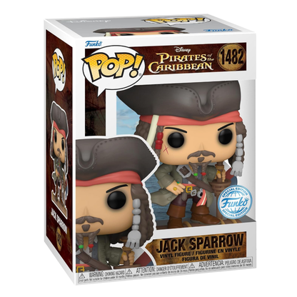 Funko Pop Disney Pirates Of The Caribbean - Jack Sparrow Opening Special Edition No:1482