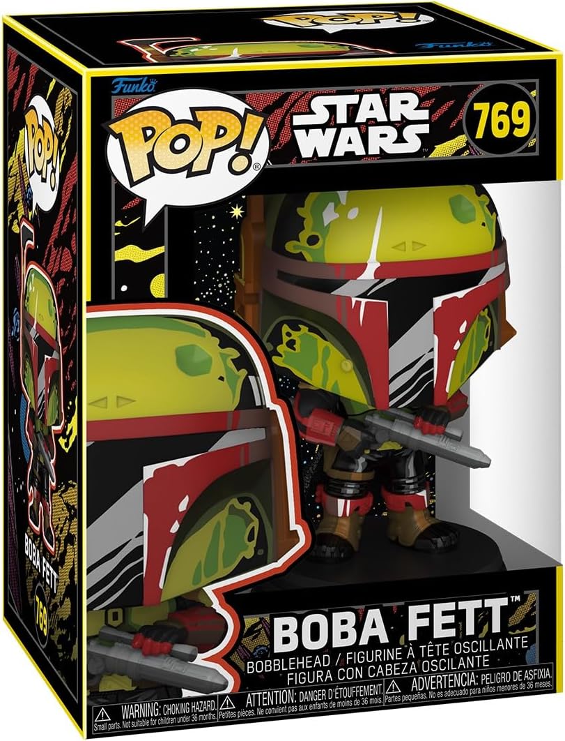 Funko Pop Disney Star Wars Clone Wars - Boba Fett Retro No:769 Bobble-Head