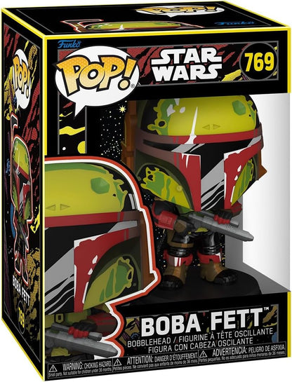 Funko Pop Disney Star Wars Clone Wars - Boba Fett Retro No:769 Bobble-Head